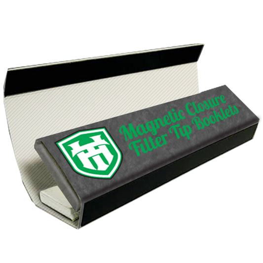 Custom Magnetic Closure Rolling Paper Booklets